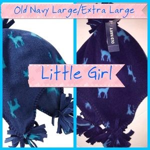 🦌Old Navy Little Women Ski Hat w/Fringes 🦌